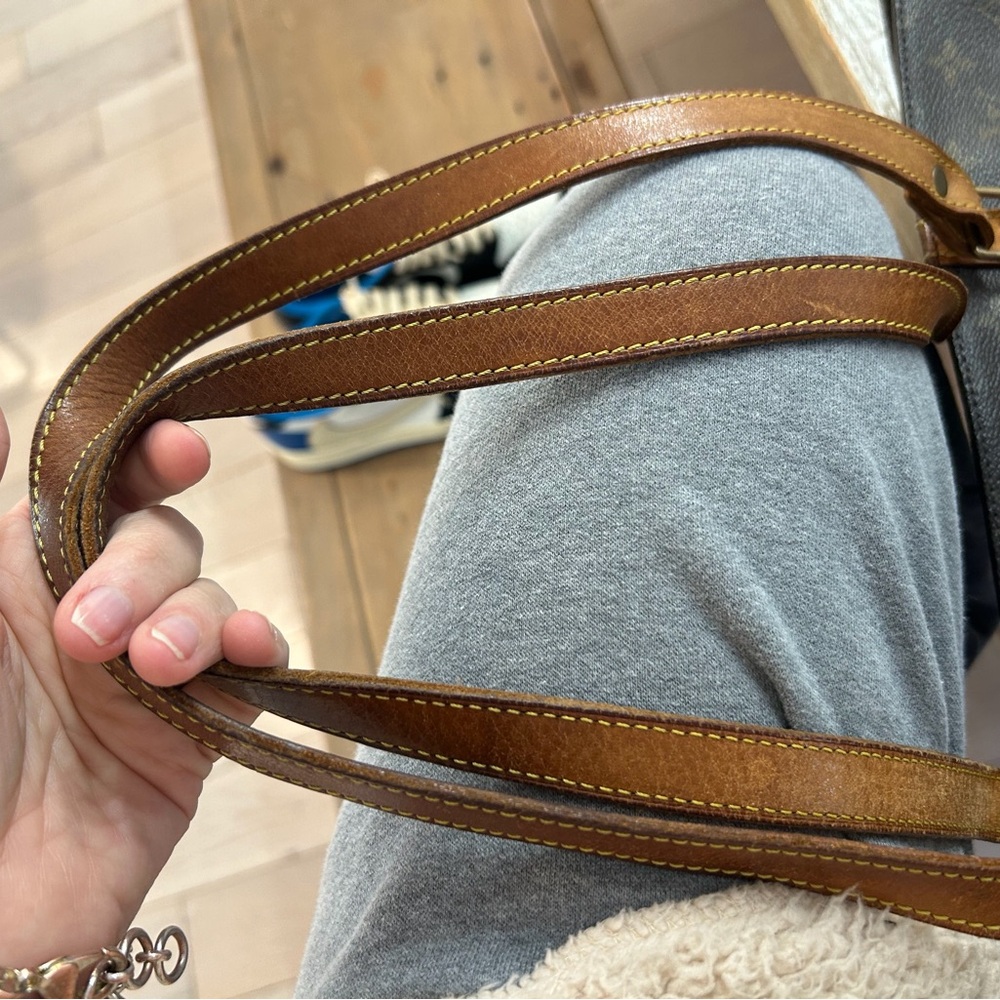 Louis Vuitton Brown Monogram Shoulder Bag - Picture 4 of 8